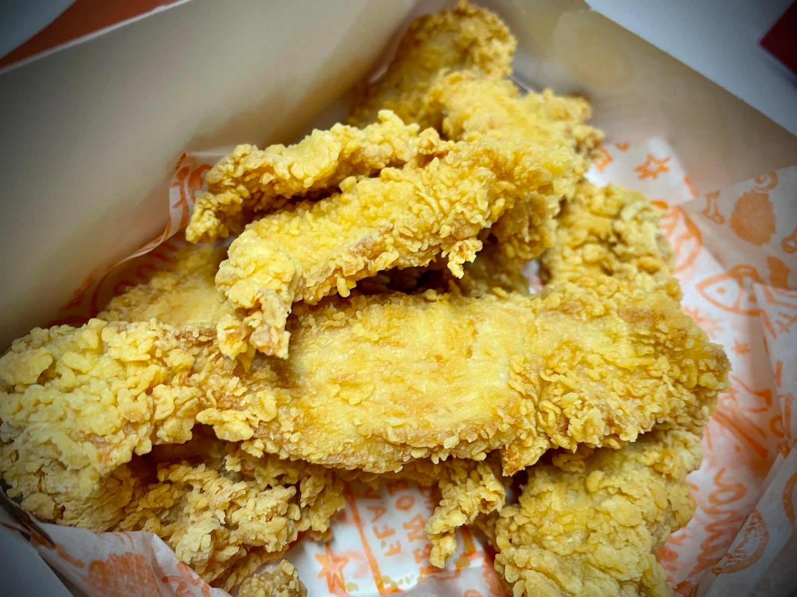 Pictured are tenders from Popeyes. NATALIE JONES/STAFF