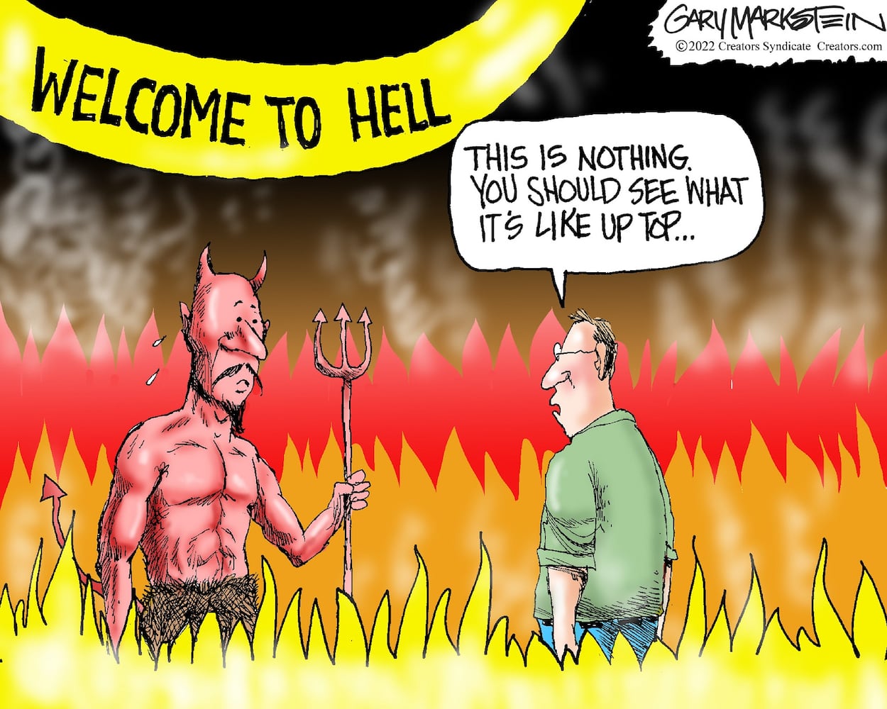 WEEK IN CARTOONS: Pelosi’s trip, Alex Jones, Kansas abortion vote and more