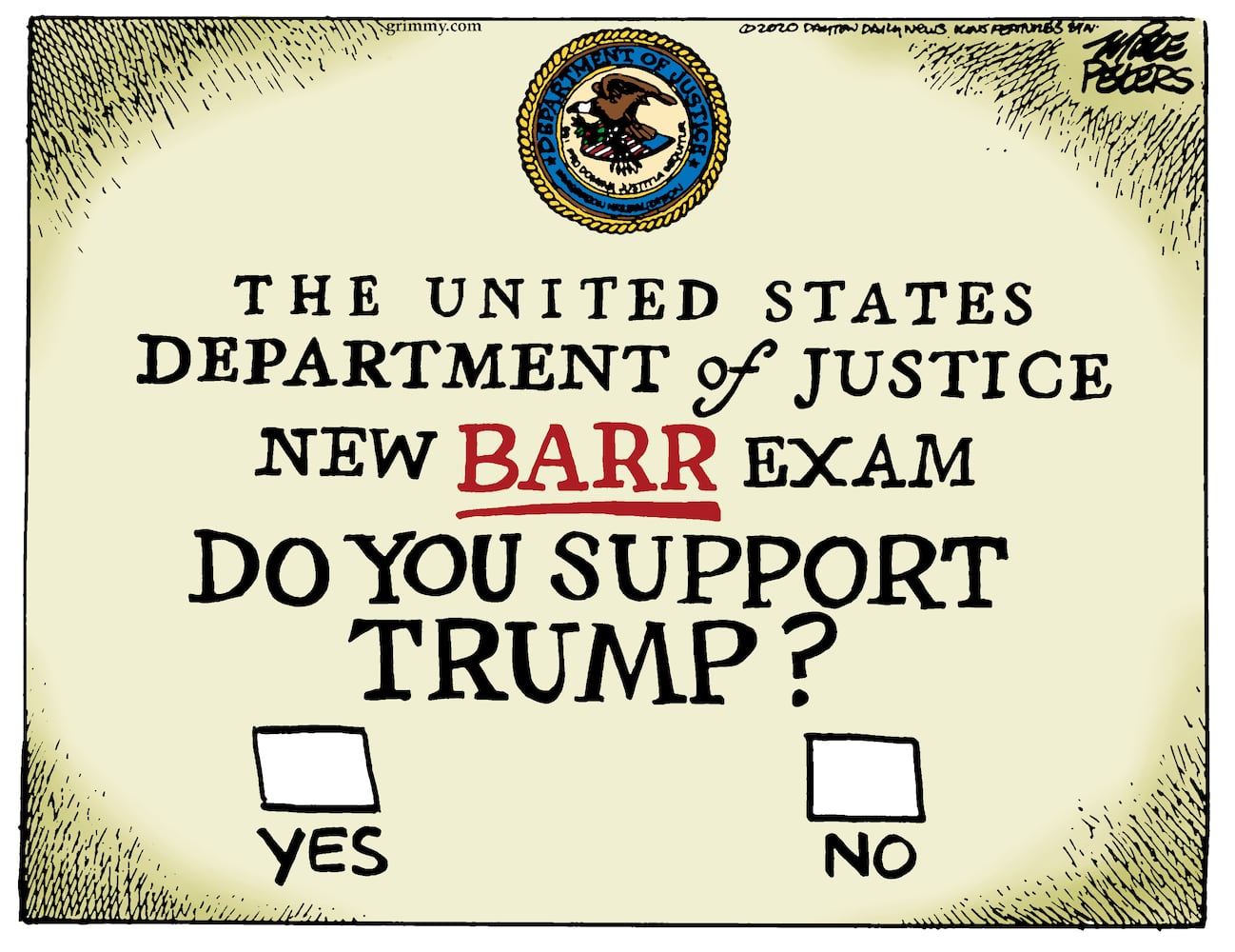 2020: The best of Pulitzer Prize winner Mike Peters political cartoons