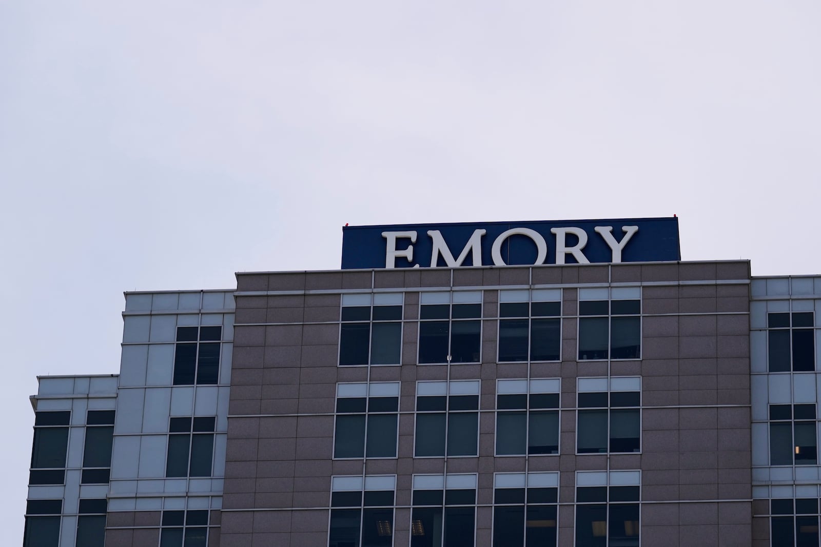 Emory University Hospital Midtown is seen on Thursday, May 15, 2025, in Atlanta. (AP Photo/Brynn Anderson)
