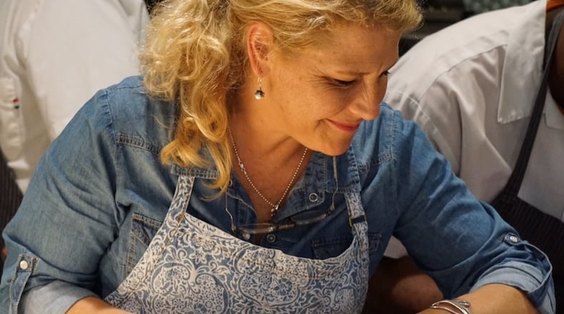 Former Rue Dumaine chef and co-owner Anne Kearney will host a Mardi Gras-themed pop-up event in a downtown Dayton restaurant. The special dinner will be held from 5 p.m. to 9 p.m. on Fat Tuesday, Feb. 13 at Table 33 restaurant, 130 W. Second St. FILE PHOTO