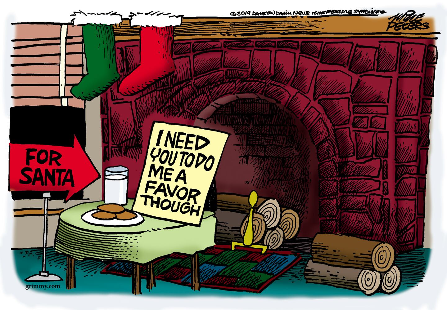 2019: The best of Pulitzer Prize winner Mike Peters political cartoons