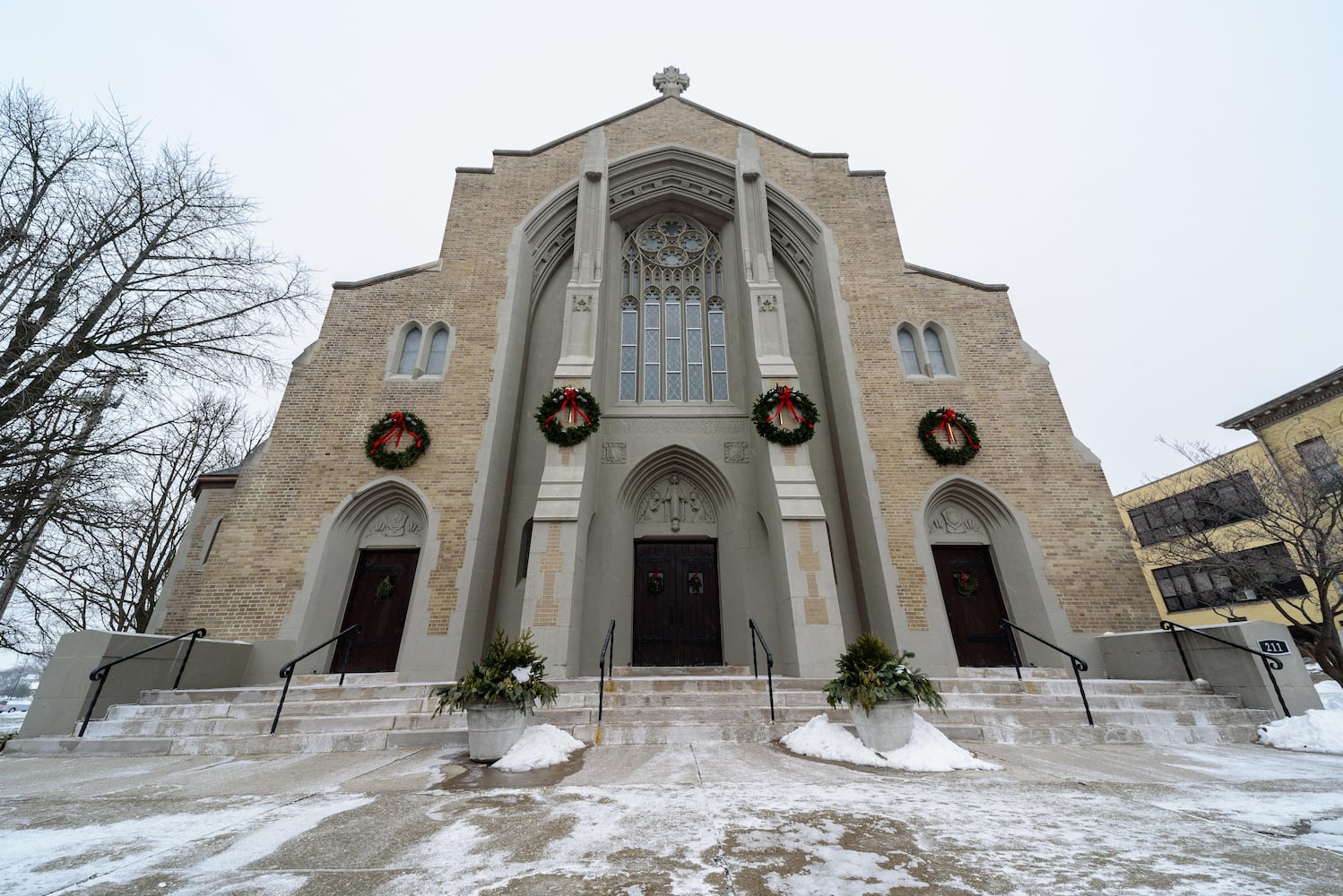 PHOTOS: A look inside Holy Angels Catholic Church decorated for Christmas