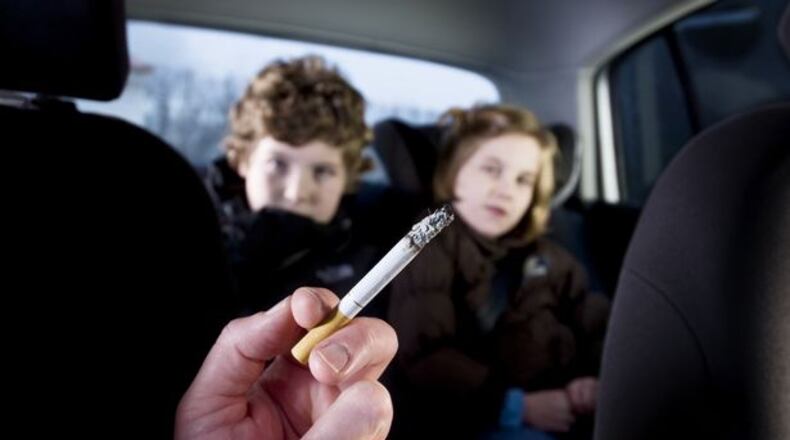Smoking in the car with your kids could lead to a fine in Ohio.