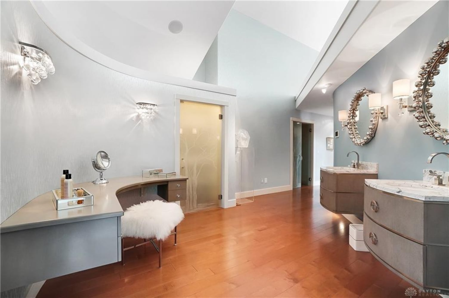 PHOTOS: Spectacular $1.8M luxury home on market with pool, golf simulator