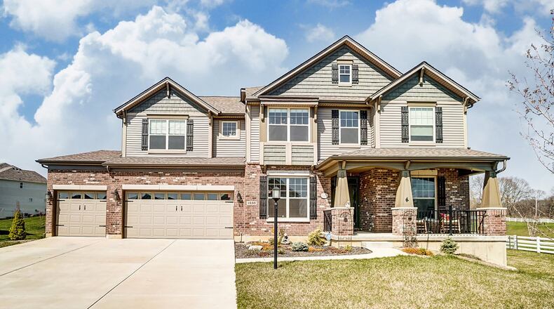 The home has about 4,960 sq. ft. of living space with a finished basement and a third-floor media room. The property is in the Stonehill Village, which includes a club house, exercise room, swimming pools, playground, basketball courts, tennis courts and walking trails. CONTRIBUTED PHOTOS