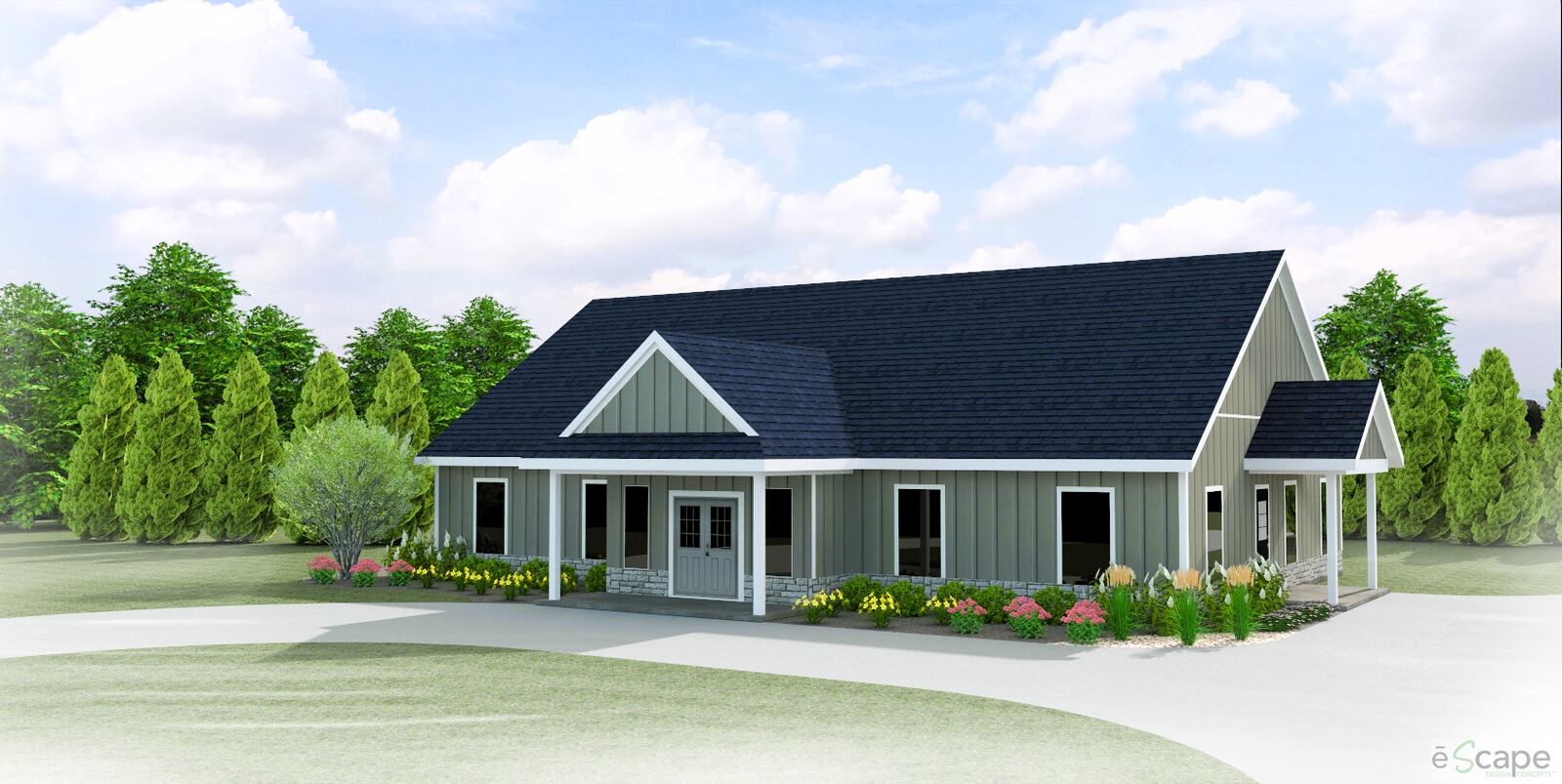 Buckeye Pools, a residential and commercial custom swimming pool builder, will add 16,000 square feet to its existing 6.5-acre Washington Twp. campus at 10101 Sheehan Road. That includes this 2,482-square-foot office building next to Sheehan Road.