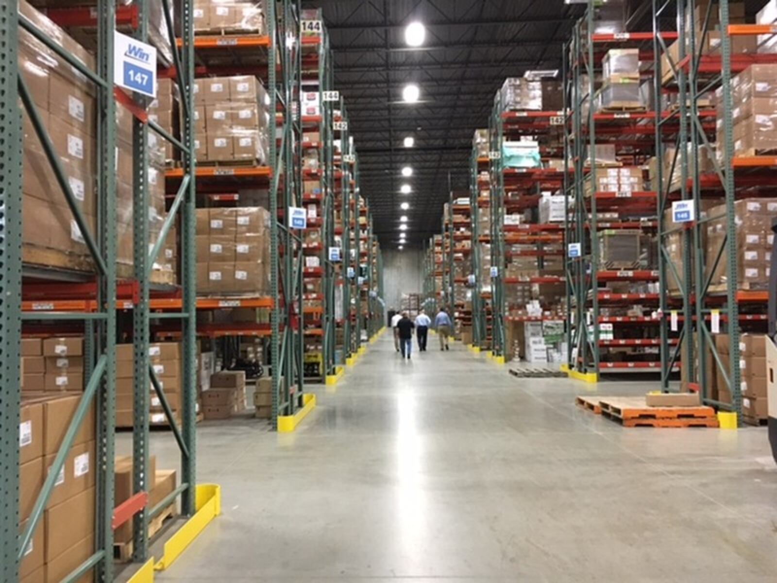 Besides Miamisburg, Winsupply has distribution centers in Middletown, Conn., Aurora, Colo. and in Prince George, Va. THOMAS GNAU/STAFF