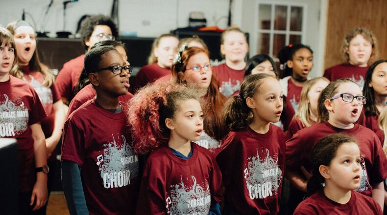 The Horace Mann school choir in Dayton Public Schools. CONTRIBUTED PHOTO