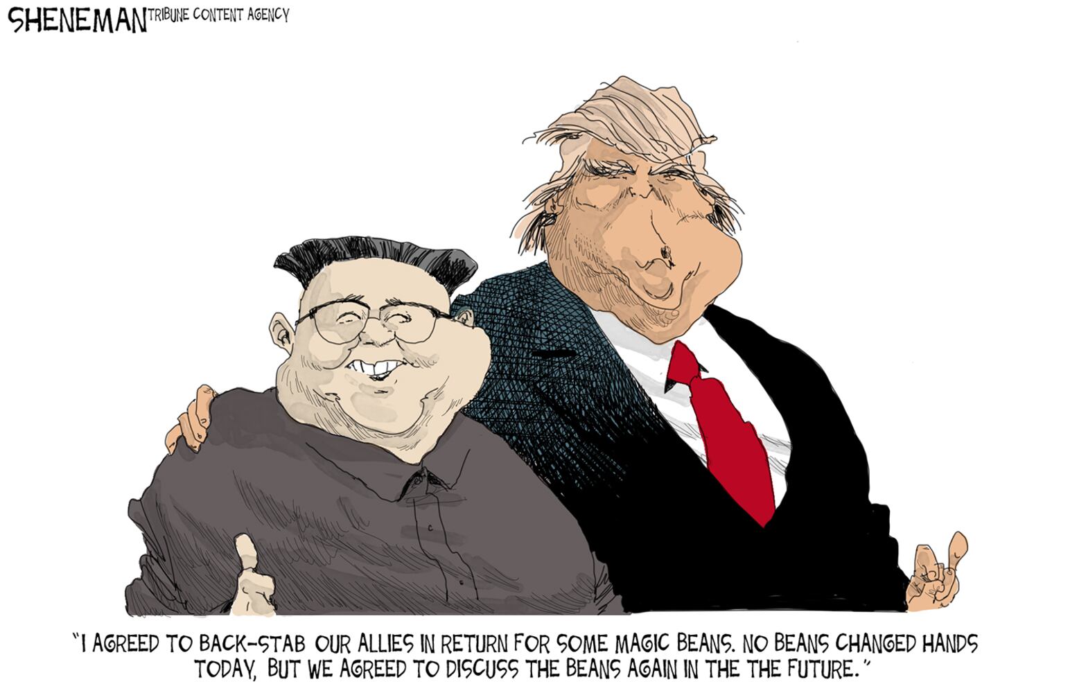 Week in cartoons: The Trump - Kim Summit and more