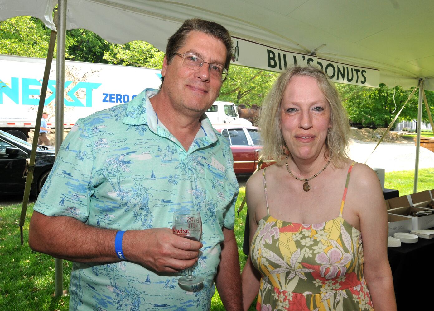 Did we spot you at Fleurs de Fete at Carillon Historical Park?