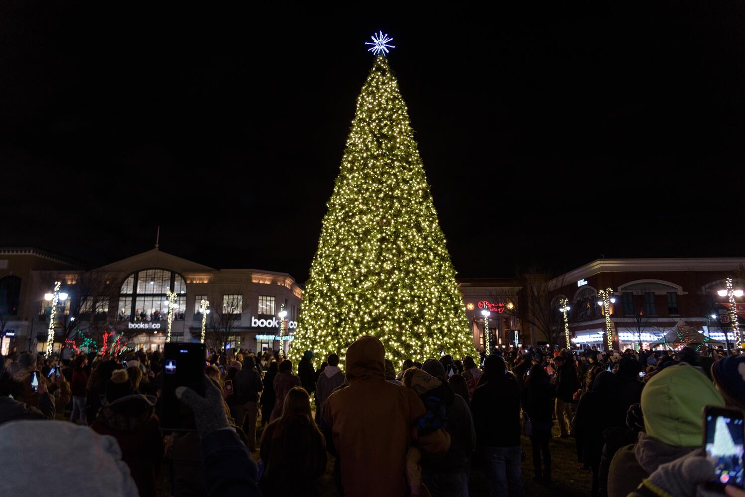 PHOTOS: Did we spot you at the Christmas Tree Lighting & Santa Arrival Parade at The Greene?