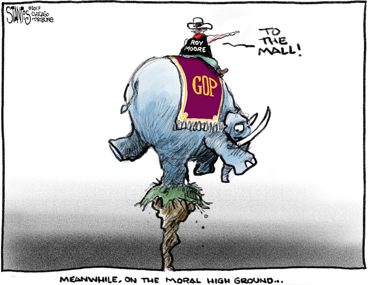 Week in cartoons: Roy Moore, Jeff Sessions and more