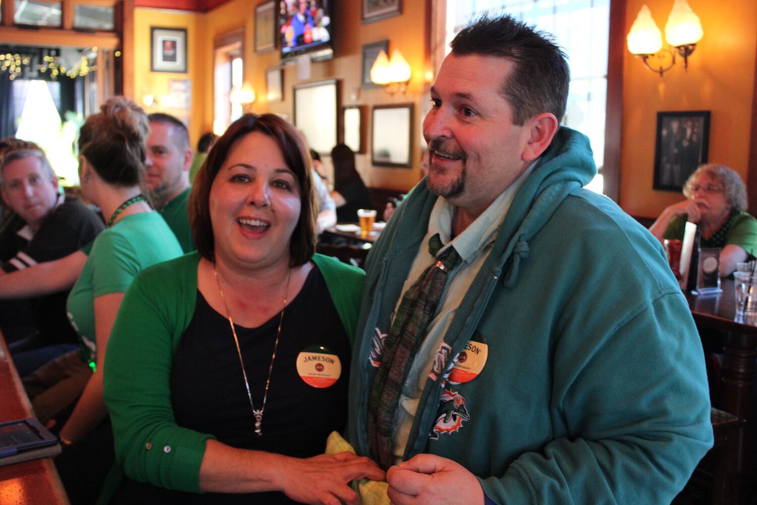 St. Patrick's Day celebration at the Pub at the Greene