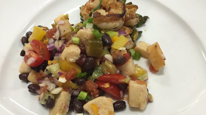 The winning bread salad dish. CONTRIBUTED