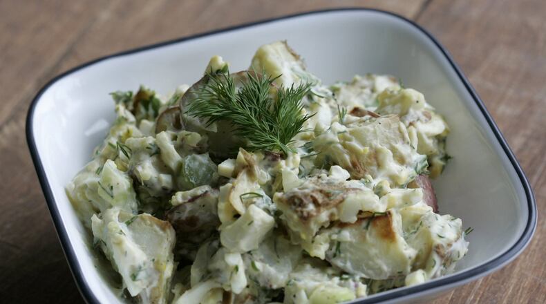 Roasted Potato Salad. (Patricia Beck/Detroit Free Press/TNS)