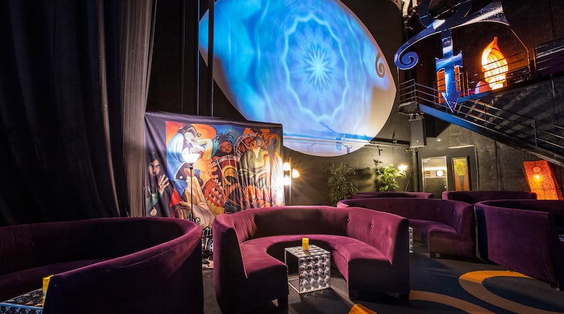 VIP area in The NPG Music Club room at Paisley Park. (Carlos Gonzalez/Minneapolis Star Tribune/TNS)
