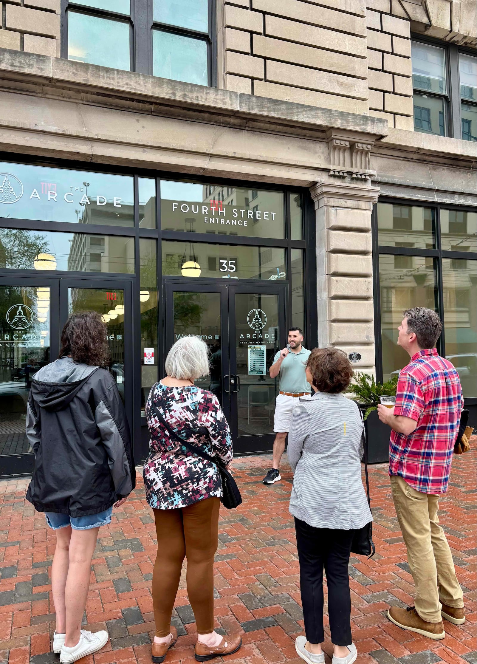 Preservation Dayton's new guided Downtown Dayton Historic Walking Tours highlight local history and architecture. DEBBIE JUNIEWICZ/CONTRIBUTED