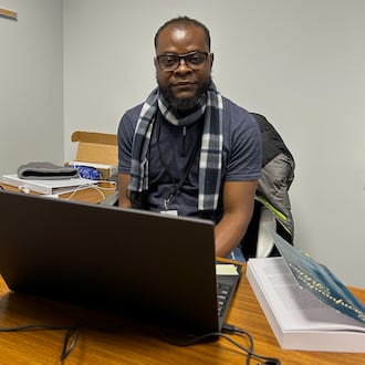 Vilès Dorsainvil, president of the Haitian Community Help and Support Center in Springfield, hears a lot of concerns from the Haitian community about Trump's immigration orders. JESSICA OROZCO/STAFF