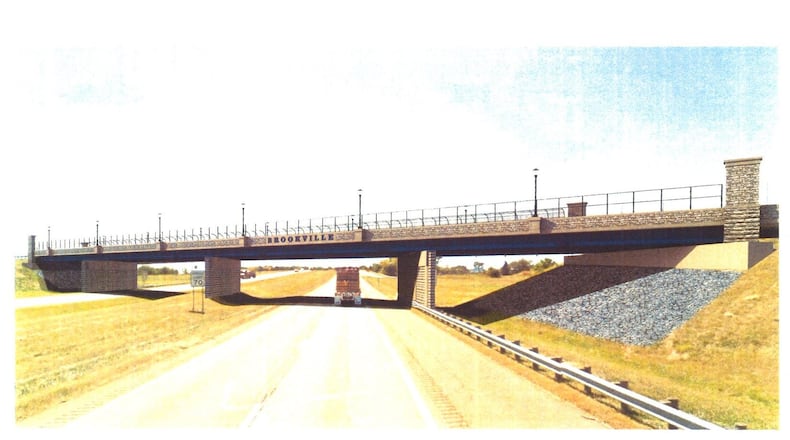 Sketch of Arlington Bridge after reconstruction. CONTRIBUTED.