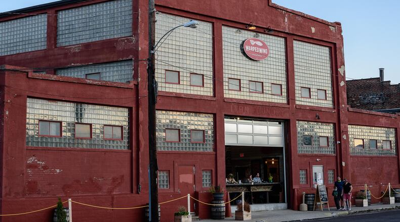 The secret is out! Warped Wing Brewing Company hosted their 7th annual Esther's Li'l Secret Launch Party & Reveal at the brewery's downtown Dayton taproom on Saturday, Nov. 7, 2020. Esther's Li'l Secret is the annual holiday collaboration between Warped Wing and Esther Price Fine Chocolates. Due to COVID-19 restrictions, the event was ticketed with six 90 minute time slots and limited seating capacity. The brewery's back entrance offered retail carryout sales of the 2020 Esther's Li'l Secret four-packs and bottles. Did we spot you there? TOM GILLIAM/CONTRIBUTING PHOTOGRAPHER