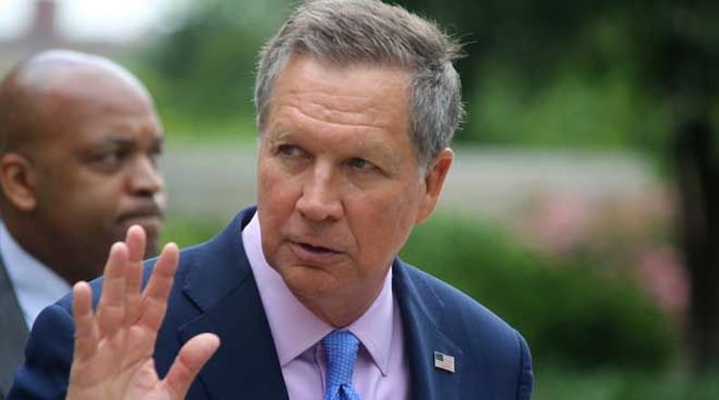 Gov. John Kasich holds Holocaust memorial service. Tom Dodge | Dispatch