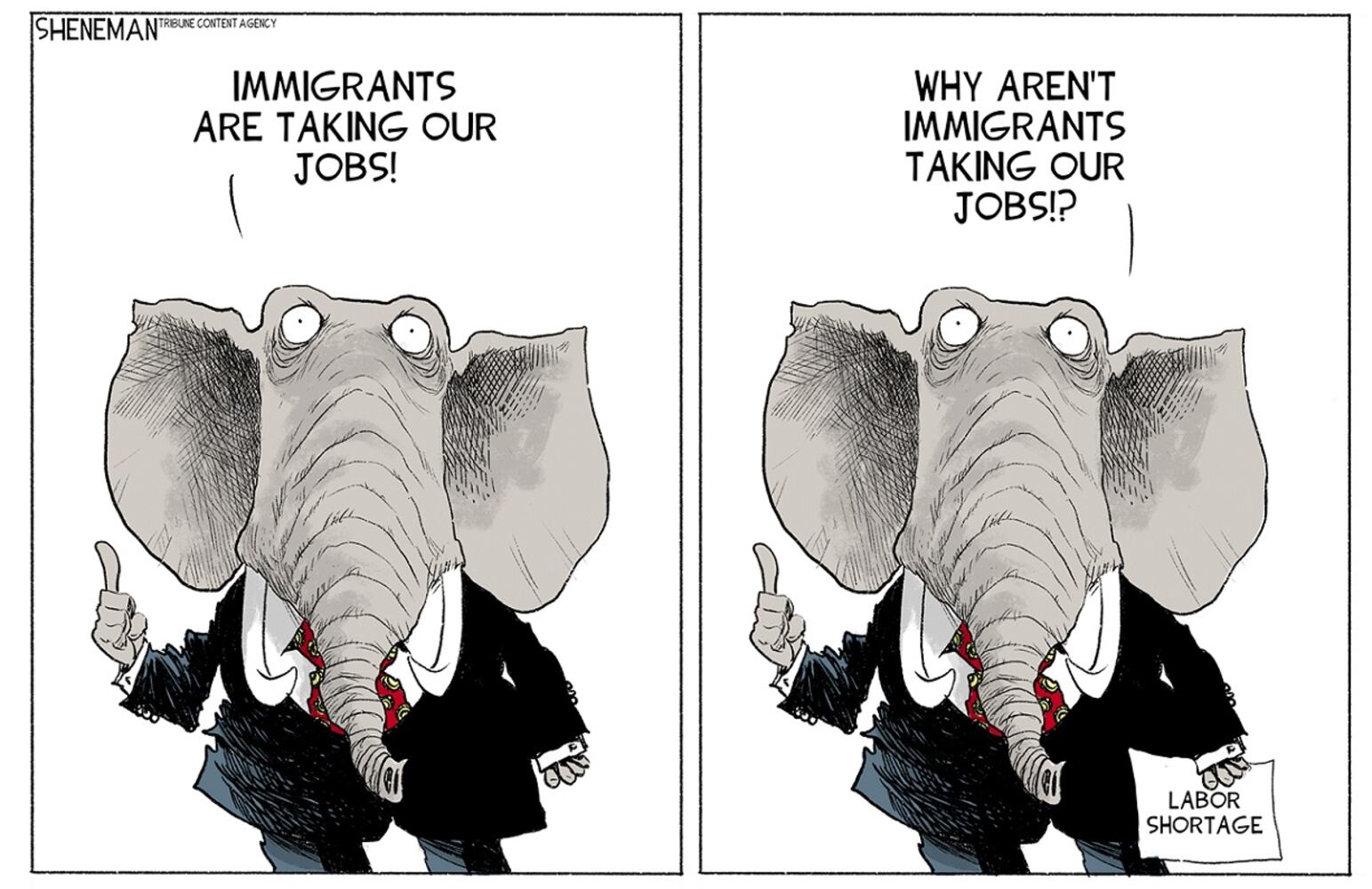 WEEK IN CARTOONS: Vaccines, immigration, spending and more