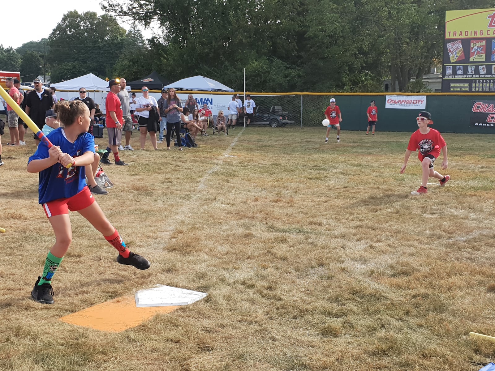 A real-life field of dreams — inspired by the 1989 film of the same name — came to life in Springfield over the weekend for the 20th annual Stevie’s World Wiffleball fundraiser. Tournament players of all ages took part in the event that was raising funds for two children with serious medical conditions. CONTRIBUTED