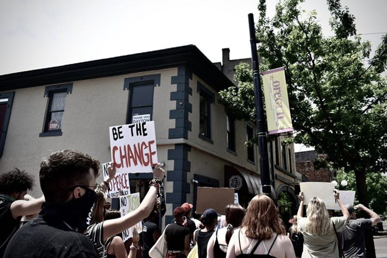 PHOTOS: Protesters march through the Dayton area on Thursday