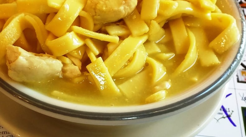 Comfort food dishes like chicken and noodles will be served up during the Annual Comfort Food Cruise. CONTRIBUTED