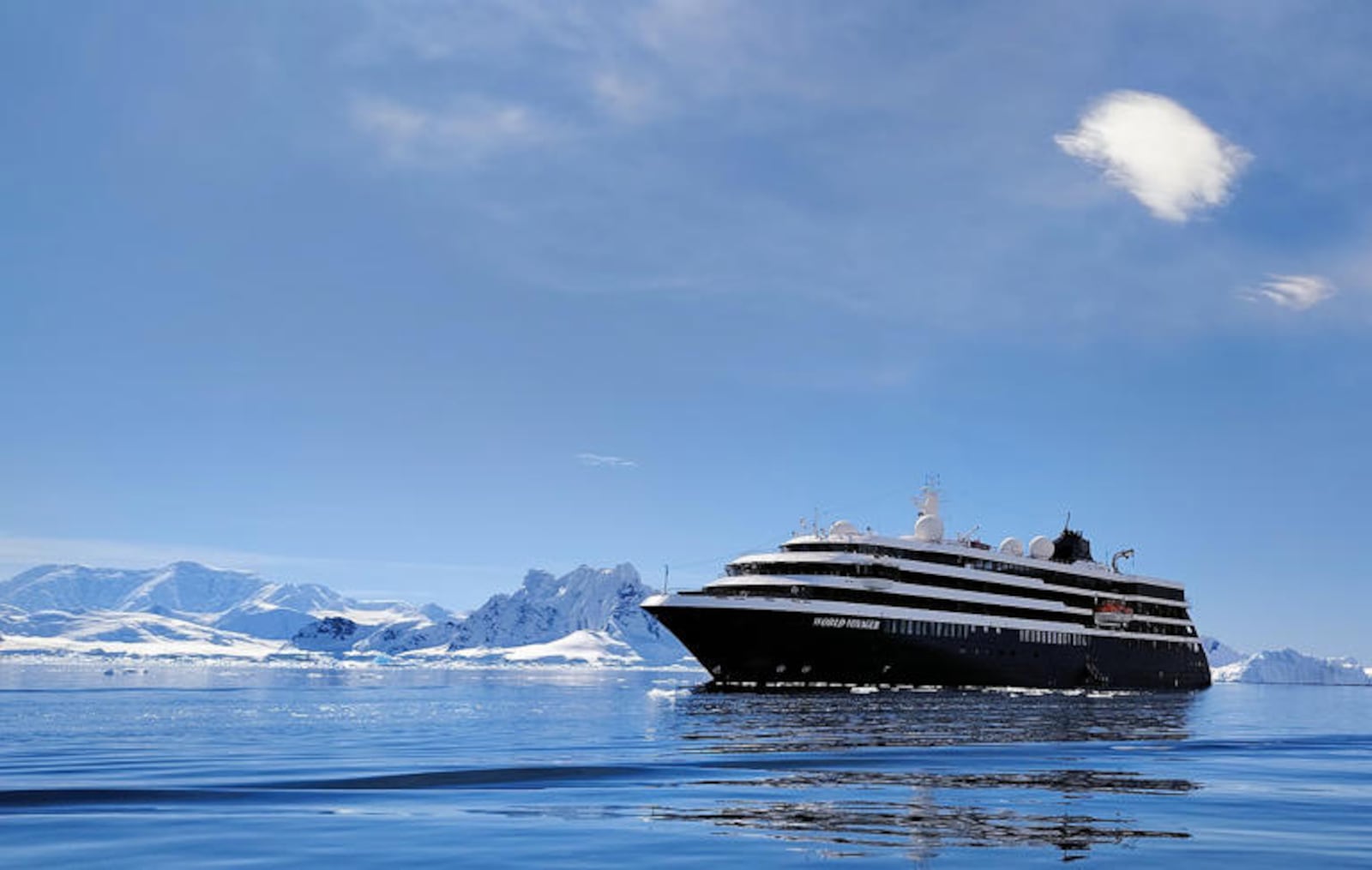 Atlas Ocean Voyages’ World Voyager exudes elegance and sophistication reminiscent of the Scandinavian style. KATHY WITT/TRIBUNE NEWS SERVIC