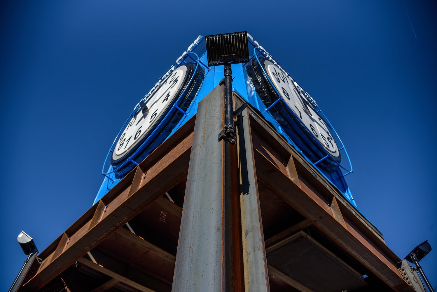 PHOTOS: One of Dayton’s most iconic skyline fixtures is back and offers a new bird’s-eye view of Dayton