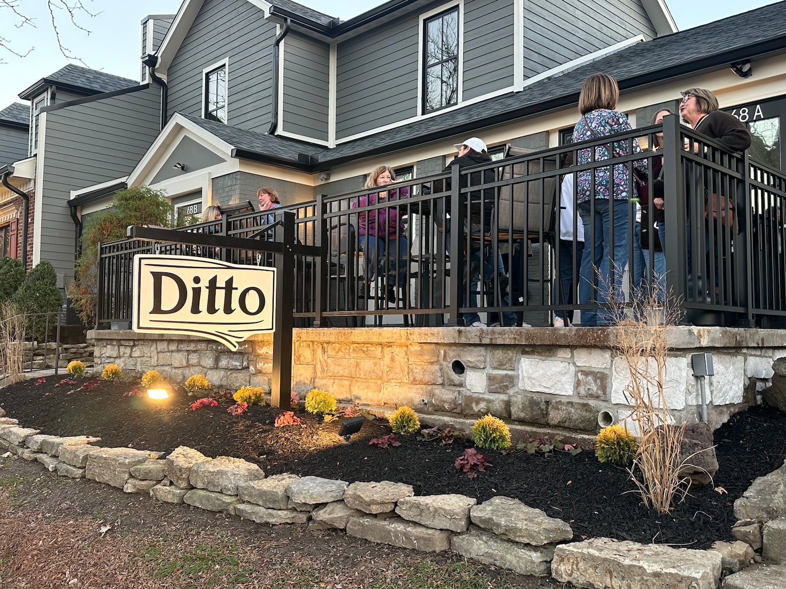 The exterior of Ditto Bar, which opened at 68 W. Franklin St. in Uptown Centerville Friday, Nov. 14, 2024. The new venture is the first retail project from multi-family ownership and management platform Prime Residence Group. CONTRIBUTED