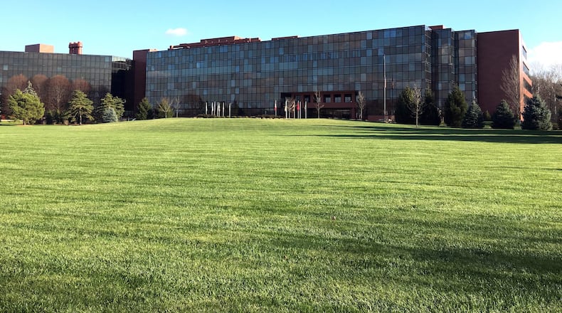 The campus of the University of Dayton Research Institute, where part of the research on drone strikes was conducted in a recent Federal Aviation Administration study. CONTRIBUTED