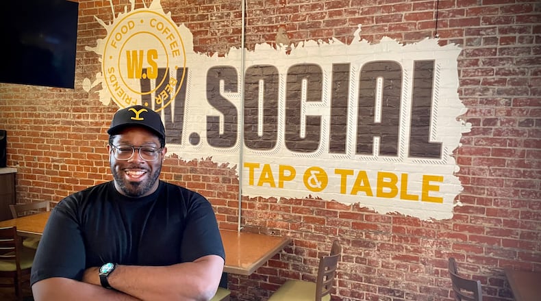 Columbus native Kris Henderson is opening Kuro Hibachi inside W. Social Tap & Table in Dayton’s Wright Dunbar neighborhood. NATALIE JONES/STAFF