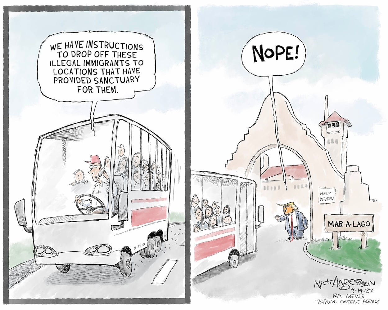WEEK IN CARTOONS: Ron DeSantis, migrants, inflation and more