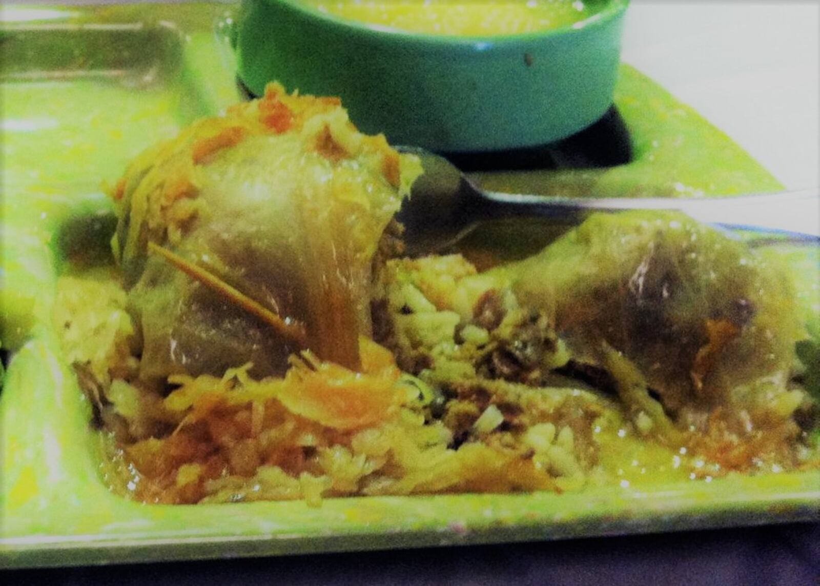 The homemade cabbage rolls are the stock in trade of the St. Helen Festival every year.