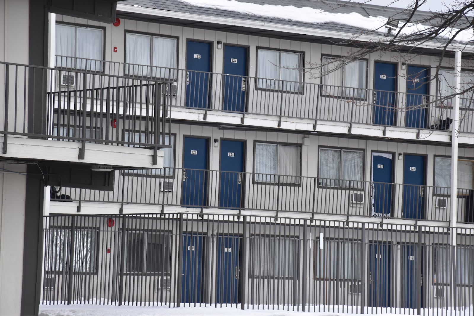 A motel in Montgomery County. Public Health -- Dayton & Montgomery County inspectors typically conduct two standard, unannounced inspections of hotels and motels every year. CORNELIUS FROLIK / STAFF