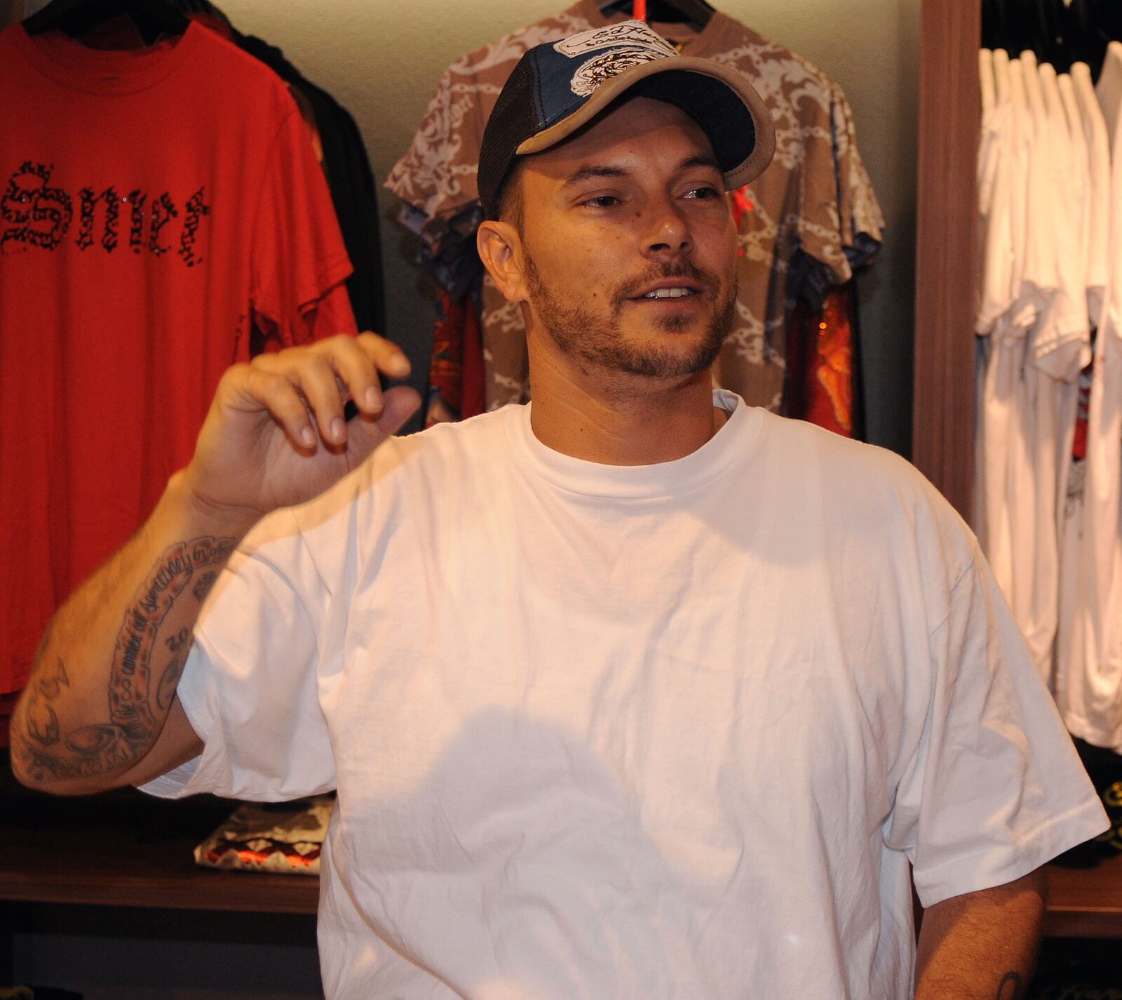 BRISBANE, AUSTRALIA - NOVEMBER 26: Kevin Federline, ex-husband of Britney Spears, makes an instore appearance at Ed Hardy Edward Street on November 26, 2009 in Brisbane, Australia. (Photo by David Hardenberg/Getty Images)