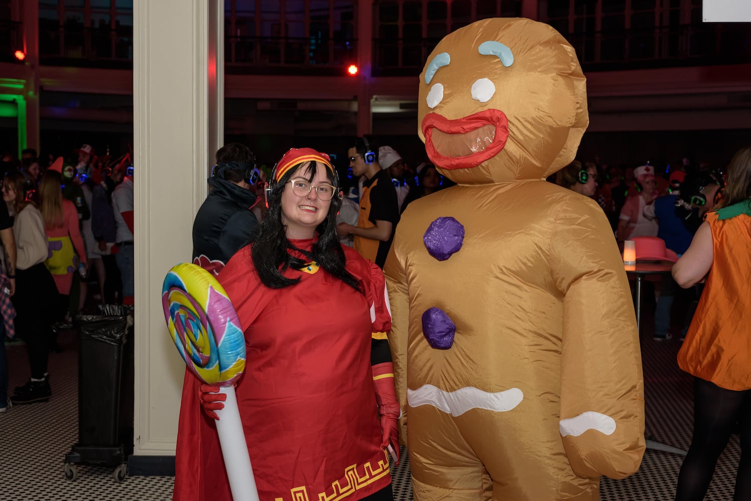 PHOTOS: Dayton’s 5th annual Spooky Silent Disco at the Dayton Arcade