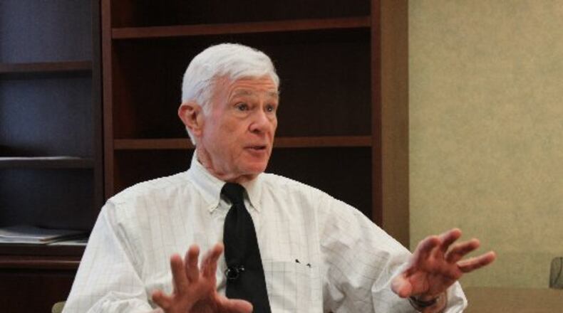 Curtis L. McCray, interim president for Wright State University, said he is prepared make major cuts in programs to help the institution overcome financial issues. He replaced David Hopkins, and will serve until June 30, when new president Cheryl B. Schrader transitions to her new role on July 1. CHUCK HAMLIN / STAFF