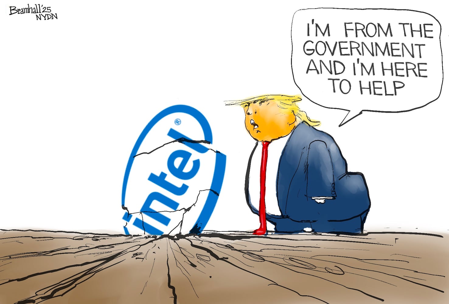 CARTOONS: Bill Bramhall, Aug. 28, 2025