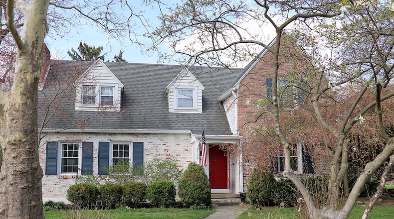Listed for $539,900, the white-washed brick home at 339 Ridgewood Ave. in Oakwood has about 2,409 square feet of living space.