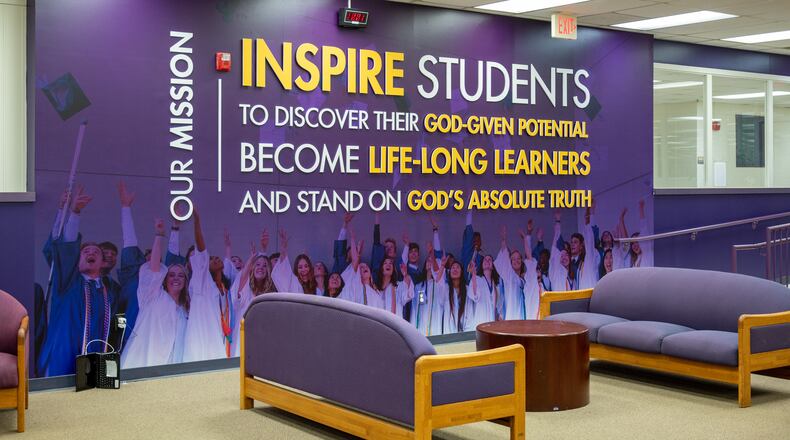 Dayton Christian School unveiled $1.7 million in renovations to its Miamisburg campus as it opened its doors for the 2022-2023 school year. CONTRIBUTED