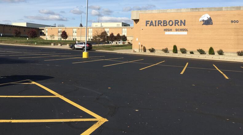 Fairborn High School. STAFF/JAMES RIDER