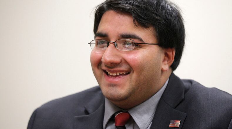 Niraj Antani, Republican candidate for 42nd District Ohio House race. TY GREENLEES / STAFF Niraj Antani
