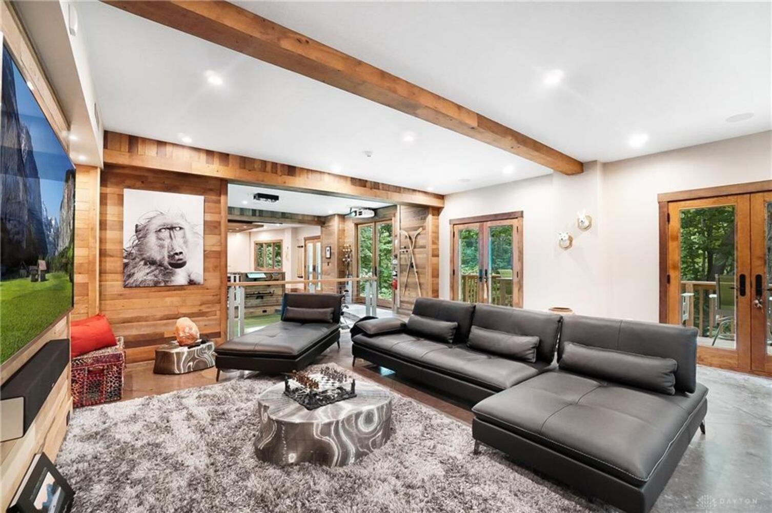 PHOTOS: Spectacular $1.8M luxury home on market with pool, golf simulator