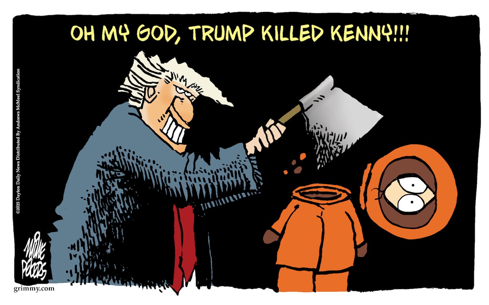 CARTOONS: Mike Peters, July 28, 2025