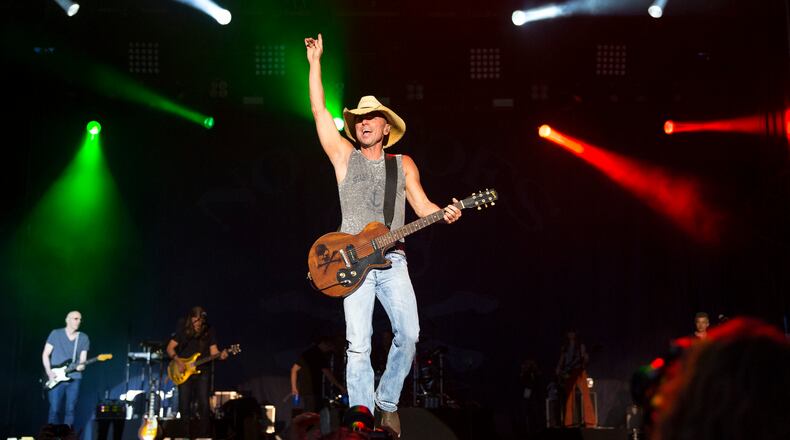 Kenny Chesney’s new tour featuring Thomas Rhett, Old Dominion and Brandon Lay includes a stop June 16, 2018, at Mapfre Stadium in Columbus. CONTRIBUTED