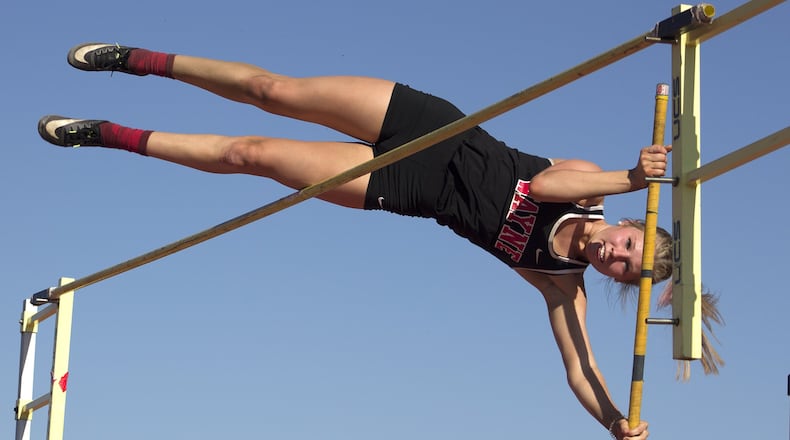 Wayne senior Taylor Robertson at last week’s Division I regional meet. Jeff Gilbert/CONTRIBUTED